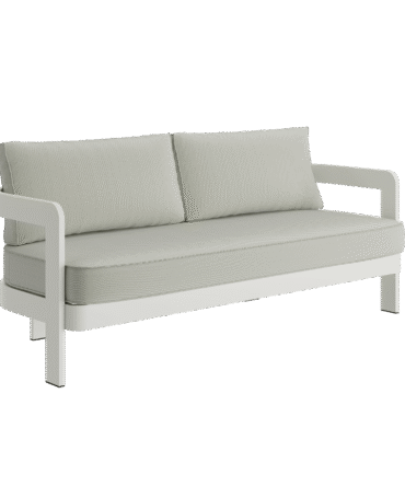 N3 Stone Three Seater Sofa Sage Twill